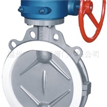 优质厂家供应--半衬氟对夹式蝶阀D371F4/F46-16C/P