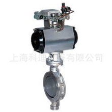 D643H金属硬密封气动蝶阀三偏心硬密封气动蝶阀气动蝶阀