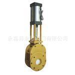 生产销售气动陶瓷双闸板阀气动陶瓷阀