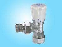 铝塑管温控阀（角式）4分6分1寸