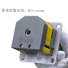 微型紧凑型蠕动泵minipump，体积小巧，可采用多种电机驱动