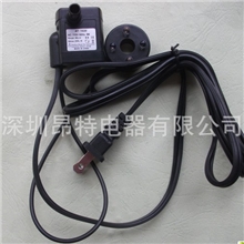 供应3W美规110V扬程0.5米AT-1020树脂工艺品水泵/加潜水灯