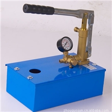 国甫牌手动试压泵、手动打压泵、管道试压泵、压力测试泵、SY系列