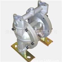 专业供应3/8气动隔膜泵铝合金双隔膜泵