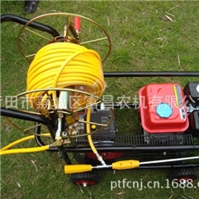 富士特手推式担架机动力喷雾机FST-22H,正品，四轮汽油喷雾打药机