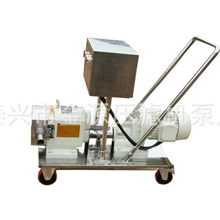 直销供应不锈钢齿轮泵配小车半开式叶轮不锈钢泵不锈钢化工泵