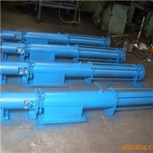 输送砂浆,抹灰浆,石膏,污泥用单螺杆泵