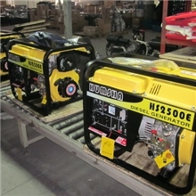 最小的柴油发电机组2kw双杠风冷柴油发电机电启动5.5kw