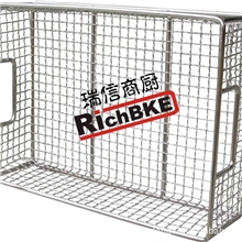 供应不锈钢方抖篮西式快餐设备