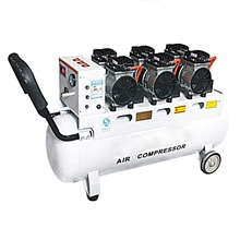 静音无油空压机小型空气压缩机活塞式无油机750W*33HP0.33方