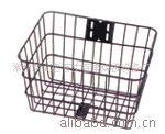 供应BF07自行车车篮,不锈钢车篮电动车篮环保厂家铁艺折叠车篮