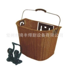 供应BF331藤编自行车篮自行车用枊编编织车篮价格实惠