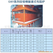 供应硅钼棒隧道式电阻炉