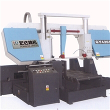 供应GY4265型双柱龙门式带锯床，液压夹紧65型锯床，自动送料。