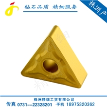 株洲钻石牌硬质合金机夹焊接刀片传统刀片三角刀粒