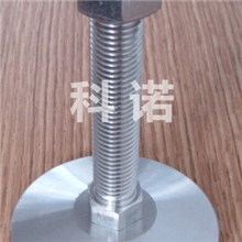 M16M20牙杆304不锈钢材料底座实心机床地脚,底脚,全不锈钢固定脚