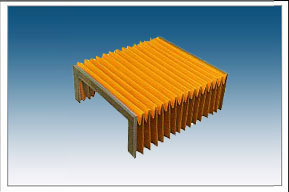 质优价廉柔性风琴防护罩
