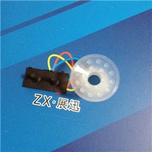 食品行业多点式真空吸盘，黑色橡胶夹片，夹皮。