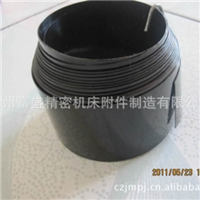 沧州富盛螺旋钢带保护套,铝材型机床防护帘,柔性风琴式防尘折布