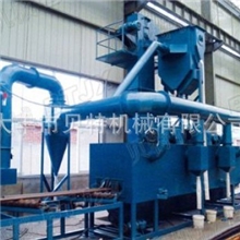 钢管抛丸机钢管通过式抛丸机钢管专用外壁抛丸清理机