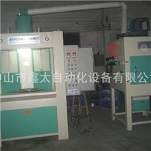 供应中山全自动喷砂机|不粘锅专用转台间歇式自动喷砂机|专业定做