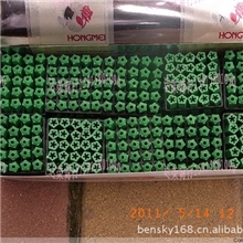 塑料膨胀管6号螺丝胶塞环保自攻钉配套胶粒绿色(6mm)
