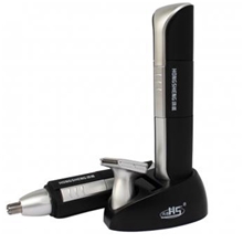 鸿盛二合一电动鼻毛修剪器鼻毛修剪器时尚带灯全身水洗HS-3036