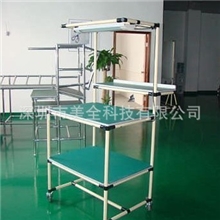 【诚信厂家】精益管‖线棒工作台防静电工作台、生产线工作台