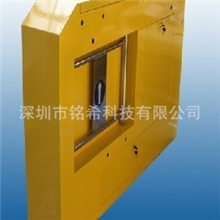 厂家直销烤漆斜角摆闸(可选颜色)温州立柱摆闸超圆柱摆闸桥式摆闸