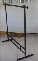 服装货架单杠落地货架铁艺服装展架展示架摆摊卖衣服用的架子