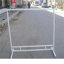 服装单杠展示架服装店货架地摊架落地架伸缩架服装单杠衣架