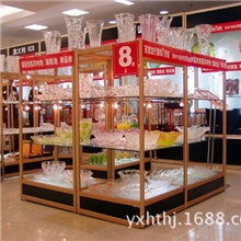 中岛展柜小商品展示柜钛合金展柜展示柜精品货架展柜货柜定做