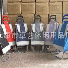 厂家直销批发折叠购物车拉杆车