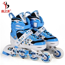 正品康之美溜冰鞋儿童闪光套装全闪轮滑鞋旱冰鞋特价厂家直销