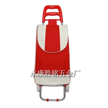 牛头购物手推车二轮折叠购物车买菜行李车