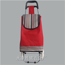 厂家直销购物拉杆车拉杆购物车订制批发可印LOGO