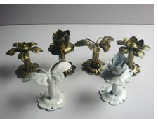 服装铁艺花服装上墙展示正挂点挂上墙小花北京铁艺花挂货架子