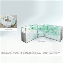 【定做展示柜】饰品展柜玻璃展示柜钛合金货柜【厂家直销】