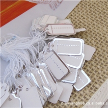 商品标价牌银方吊牌价格牌首饰标价吊牌约100张