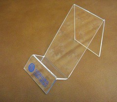 SJ012中国移动手机托架压克力手机展示架透明可丝印通用手机架