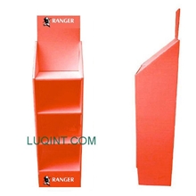 衣服、帽子等纸展示架、纸促销柜、纸陈列架