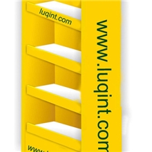 催风机、熨斗等超市纸促销架、纸展示架、纸货品柜