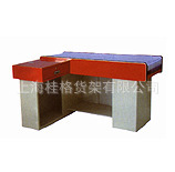 厂家大量生产优质不锈钢绿色红色小型收银台柜台