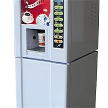 新款四冷四热F308MCE全自动投币咖啡机商用咖啡机投币式咖啡机