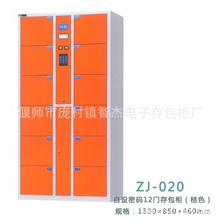 智杰69，12门自设密码电子存包柜，寄物柜保险柜储物柜。