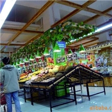 十年品牌厂家直销批发供应铁木结合型蔬果架