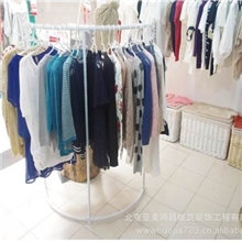 服装店货架服装道具上墙服装货架服装落地货架半圆中岛架