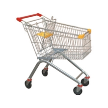 60L式超市购物车超市手推车欧洲款购物车拉杆车