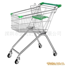 供应商场购物车|人字型购物车|90升购物车|深圳货架/深圳购物车厂