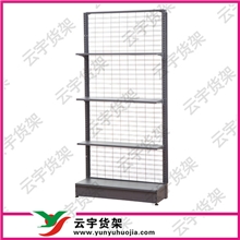 厂家特供单面便利店货架金属丝网架产品展示架四层货架